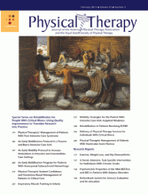 Demo Journal of Physical Therapy: 93 (2)