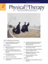 Demo Journal of Physical Therapy: 93 (3)